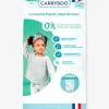 36 Couches Dermo-sensitives T6 (16-30 Kg) CARRYBOO Blanc – Carryboo 8