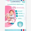 48 Couches Dermo-sensitives T4 (7-18 Kg) CARRYBOO Blanc – Carryboo 11