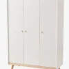 Armoire 3 Portes LIGNE CONFETTI Blanc/bois – Vertbaudet 22