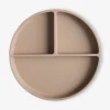 Assiette Compartimentée MUSHIE En Silicone Beige – Mushie 20