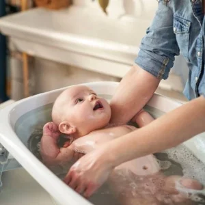Baignoire Pliable Easytub VERTBAUDET Bleu Imprimé – Vertbaudet 14