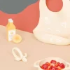 Kit Repas Silicone BABYMOOV First’Isy Beige (renard) – Babymoov 20