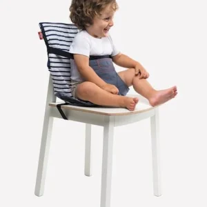 Rehausseur BABYTOLOVE Chaise Nomade Blanc / Marine – Baby To Love 14