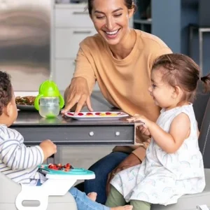 Siège Réhausseur Repas Combo Duo évolutif 4 En 1 INFANTINO Gris – Infantino 14